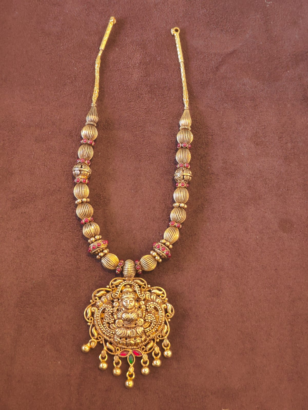 Small Nakshi Balls Necklace