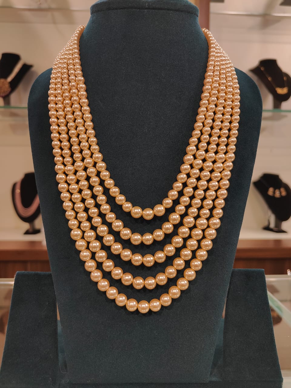 5 Lines Graded Swarovski Pearls 