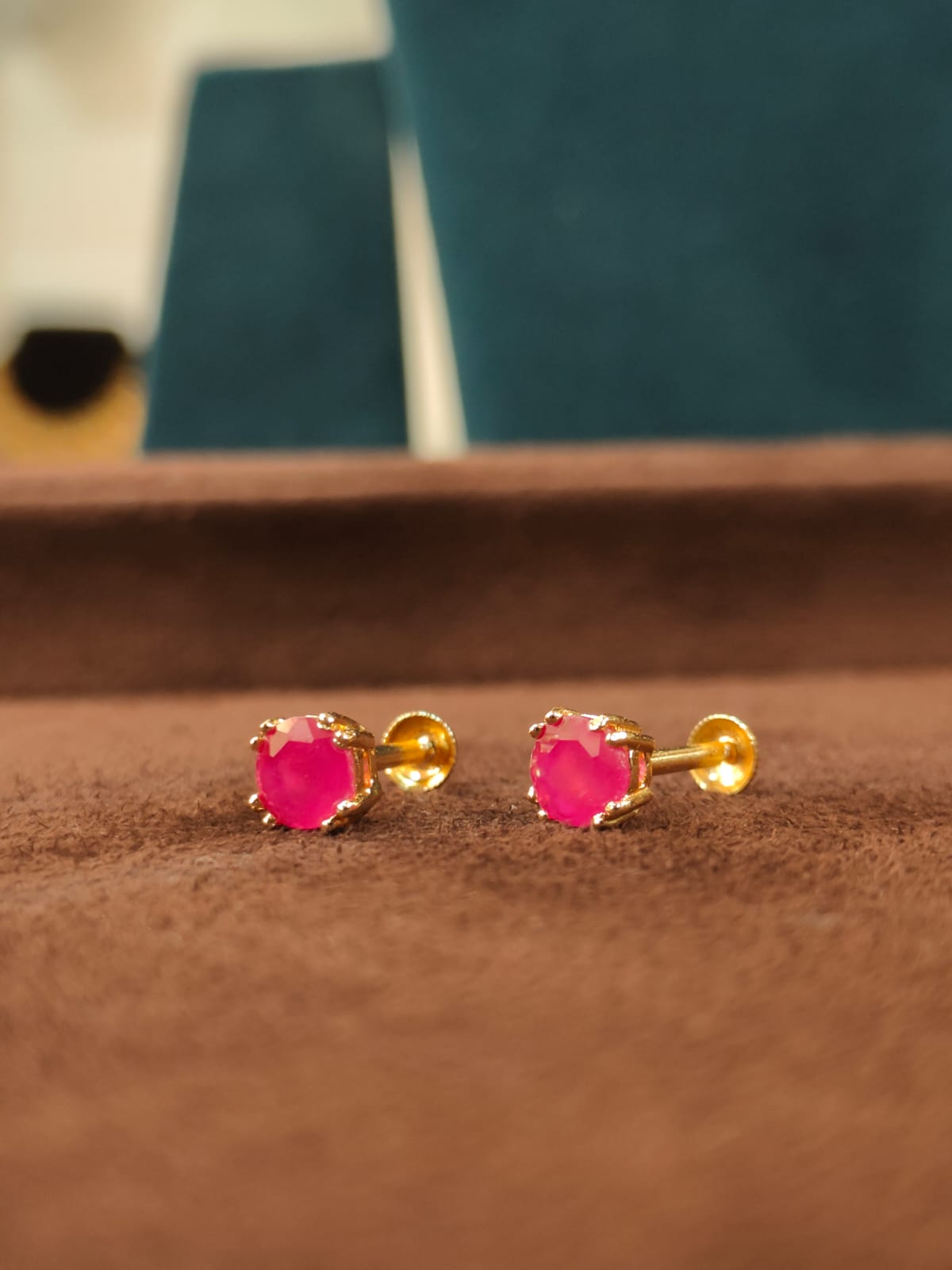 Big Pink Single Studs