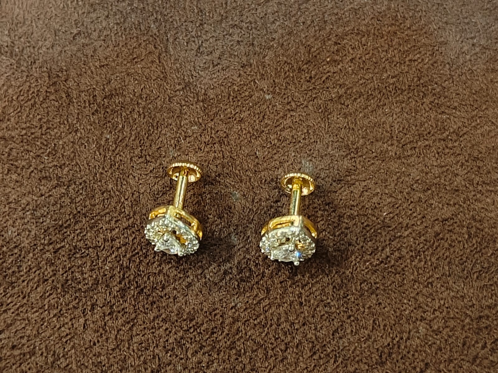 Pear CZ Studs thumbnail 3