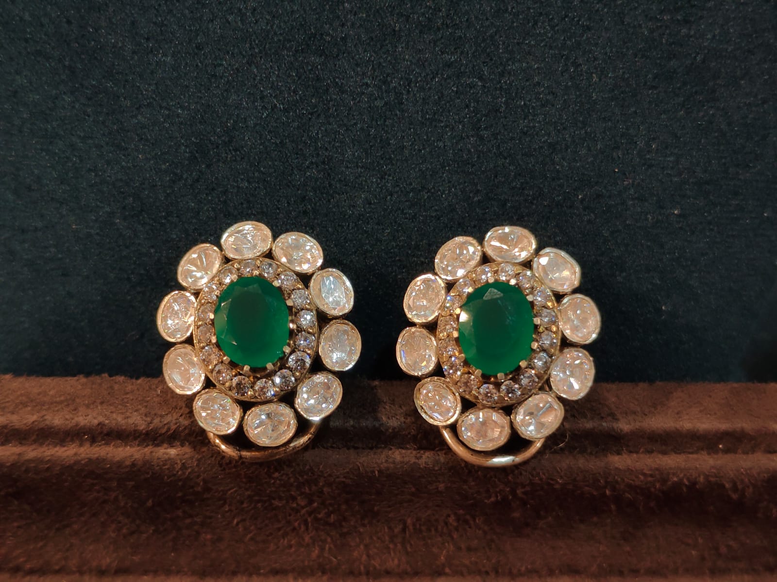 Victorian Round Flower Studs thumbnail 3