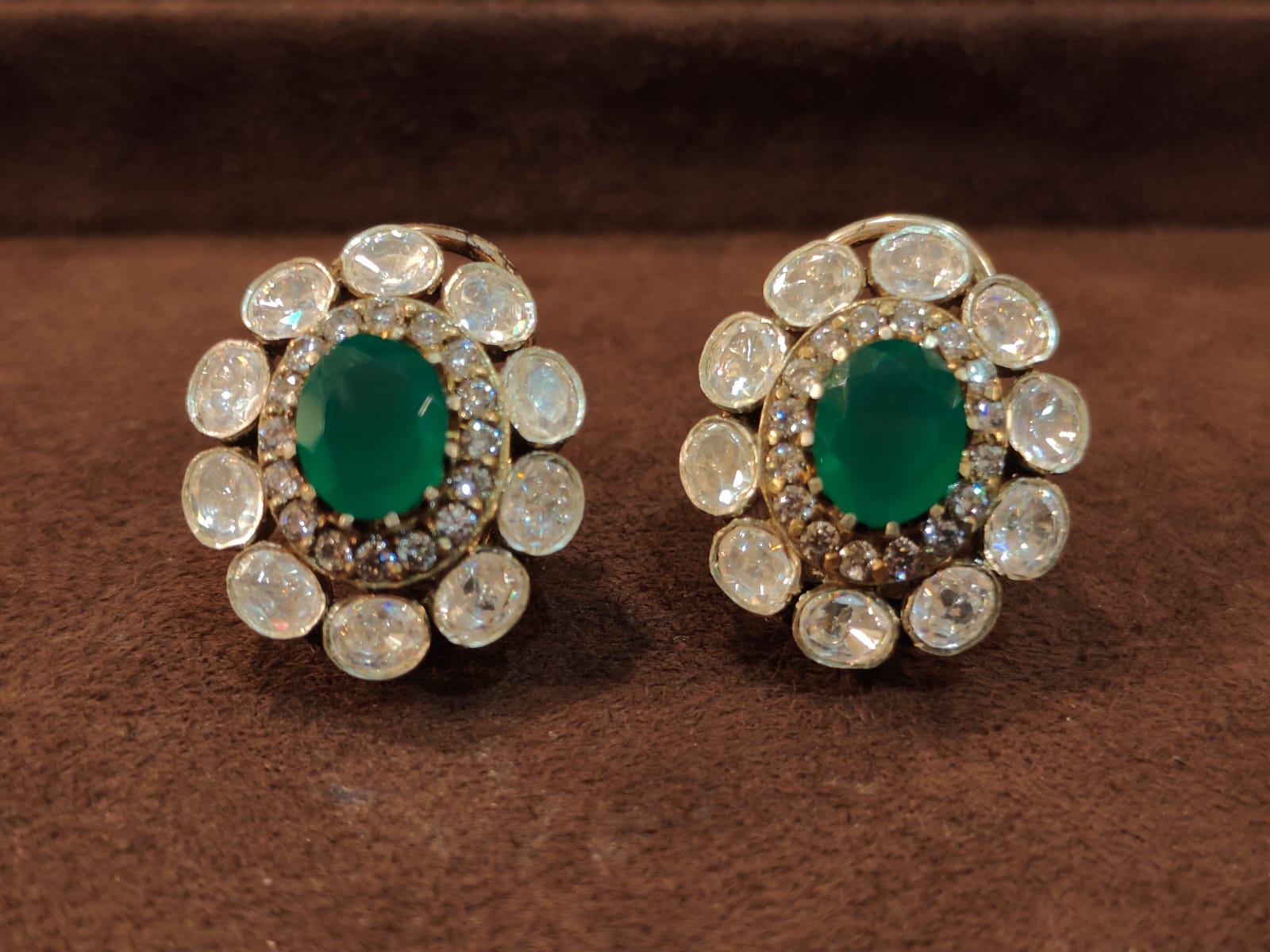 Victorian Round Flower Studs thumbnail 4