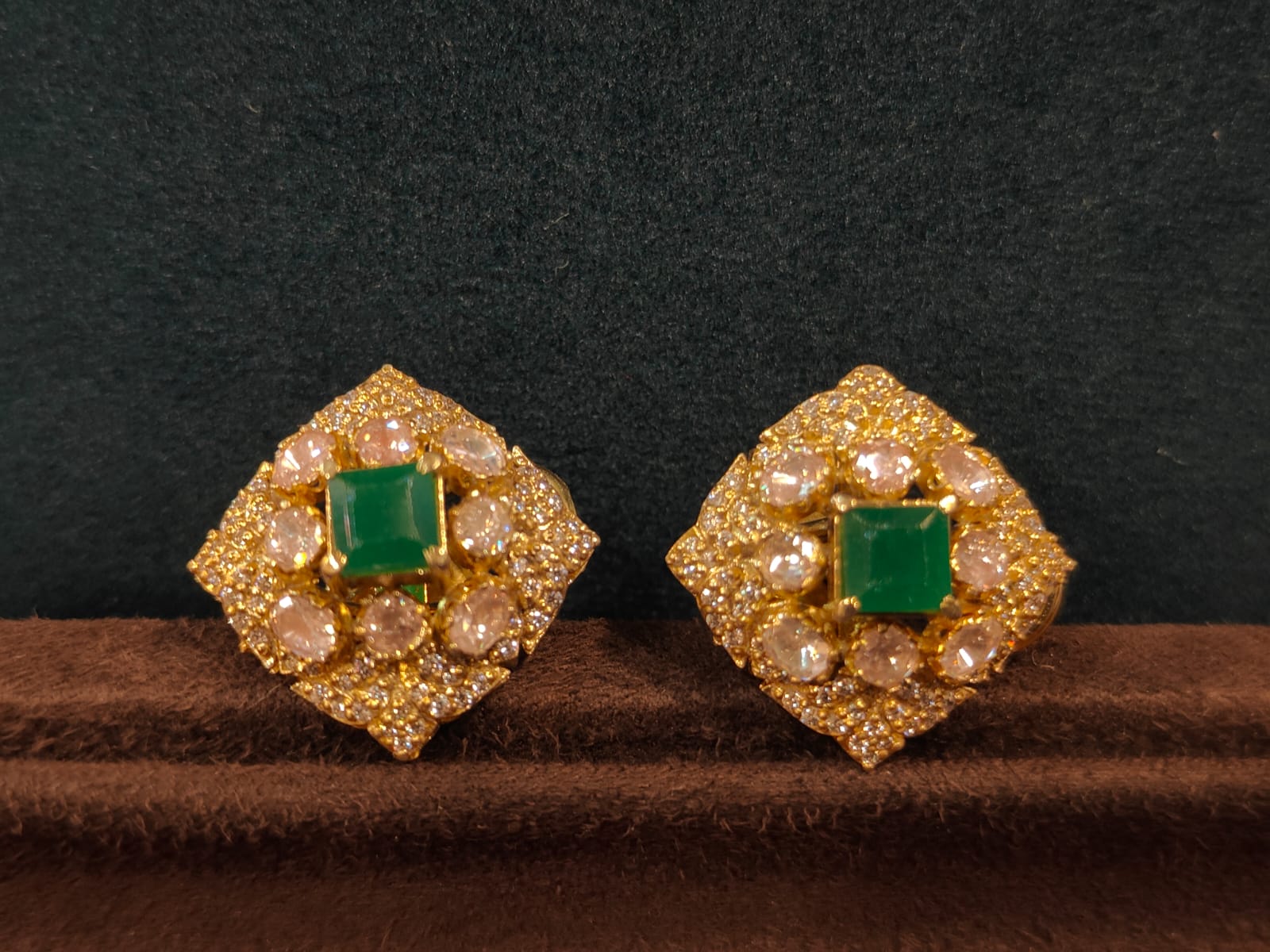 Victorian Square Studs thumbnail 2