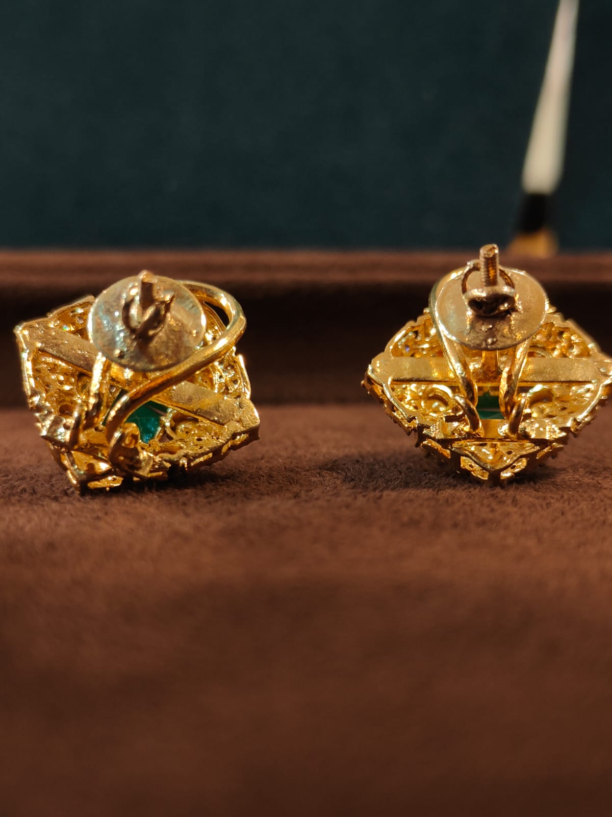 Victorian Square Studs thumbnail 5